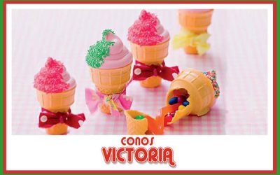 CONOS VICTORIA CON MARSHMALLOWS