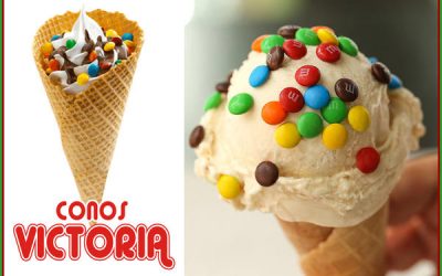 HELADO DE YOGUR CON M&M PARA NIÑOS